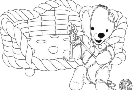 Andy Pandy Online Färgning